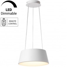 Φωτιστικό Κρεμαστό Φ35cm Στρογγυλό LED 34W 230V 2200lm CCT με Controller EMILY